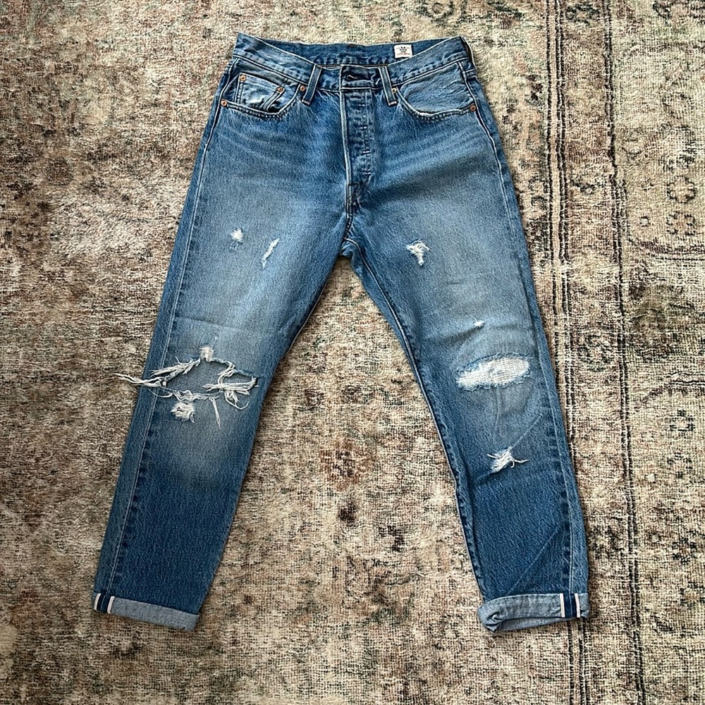 Levi’s 501 Skinny Jean in Medium Wash